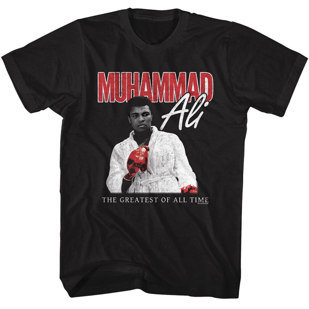 Muhammad Ali Float Like A Butterfly White Robe Red Gloves Men T Shirt XL
