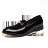 Leather shoes spring British business dress small leather shoes lazy casual beanie shoes nightclub hairstylist trendy shoes