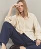 NOHANT Relaxed Poplin Shirt Ivory