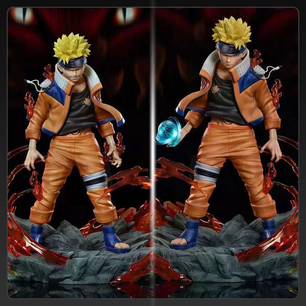 Naruto Figure Uzumaki Naruto Action Figures Two Heads Figurine Pvc Doll Statue Collection Desk Decoration Model Toy Kids Gifts