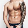 Autocollants de tatouage Lion Jésus fabricant papier approvisionnement transfrontalier Couronne en stock 2 feuilles/set bras entier étanche Vierge Marie Maison