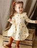 Cute Cotton Baby Dresses Casual Long Sleeve Toddler Girl Dress Spring Summer Kids Clothing
