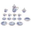 15Pcs 1:12 Scale Miniature House Ceramic Tea Cup And Tableware Set, Miniature Food Play Model, Dollhouse DIY Scene Decoration Accessories