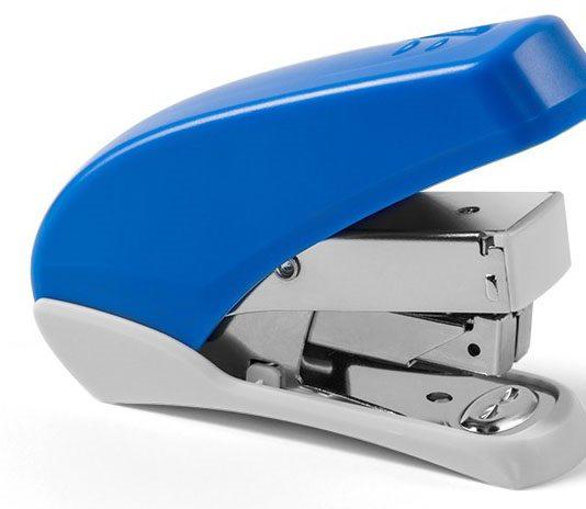 

1pcs Effortless stapler, office stapler, portable staple book machine, d binding supplies