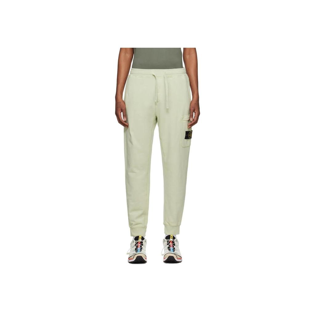 STONE ISLAND Garment Dyed Cargo Jogging Pant Pistachio Men Bottoms Green 801564451-V0051