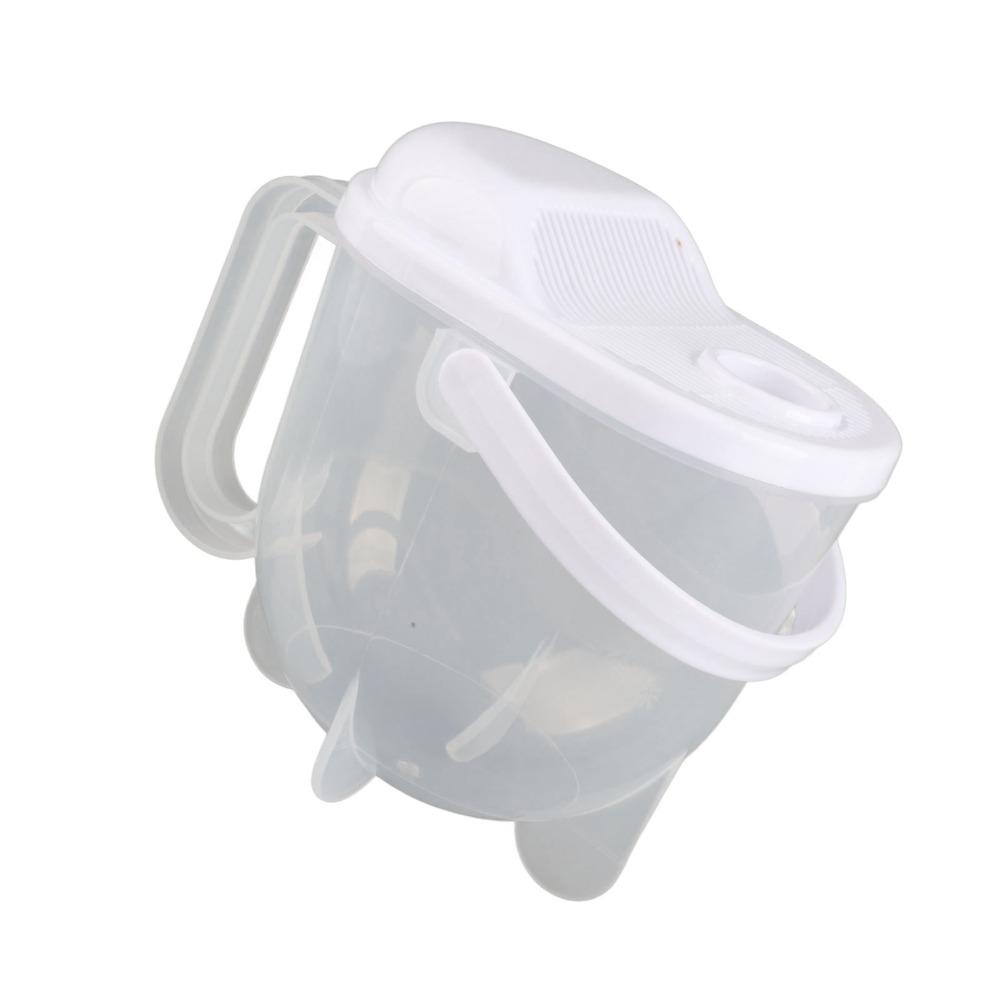 ABS Rice Washer with Handle Effort Saving Grains Washing Bowl Reusable Multi-functional Rice Strainer Washing Rice