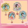 Liusha Refrigerator Sticker, Metal Three-dimensional, Relief, Souvenir of Beauty In Four Seasons, Creative Gift, National Style, China-Chic