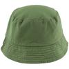 (Khaki, M) Tom Franks Mens Reversible Cotton Bucket Sun Hat
