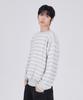 GLW Classic Striped Crop Knit Gray