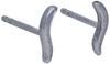 Skagen Women's ESSENTIAL WAVES Stainless Steel Stud Earrings, SKJ1791040