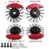 Set Of 4 Wheel Wheel Hubs And Brake Disc For 1/10 Remote Control Cars Adding Realism And Performances