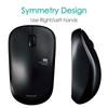 ELECOM Wireless Mouse (Receiver Included), Medium Size, 3 Buttons, Silent, IR Sensor, Power Saving, Black M-IR07DRSBK