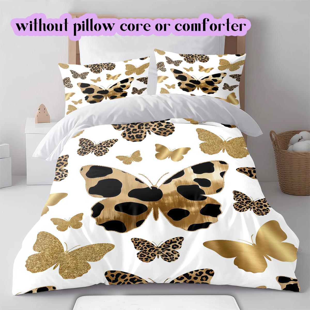 

colorful pattern Pattern Bedding Quilt Set Quilt Cover Pillowcase Home Decoration Birthday Gift (1 * duvet cover + 2 * pillowcase, without core) 135x200cm