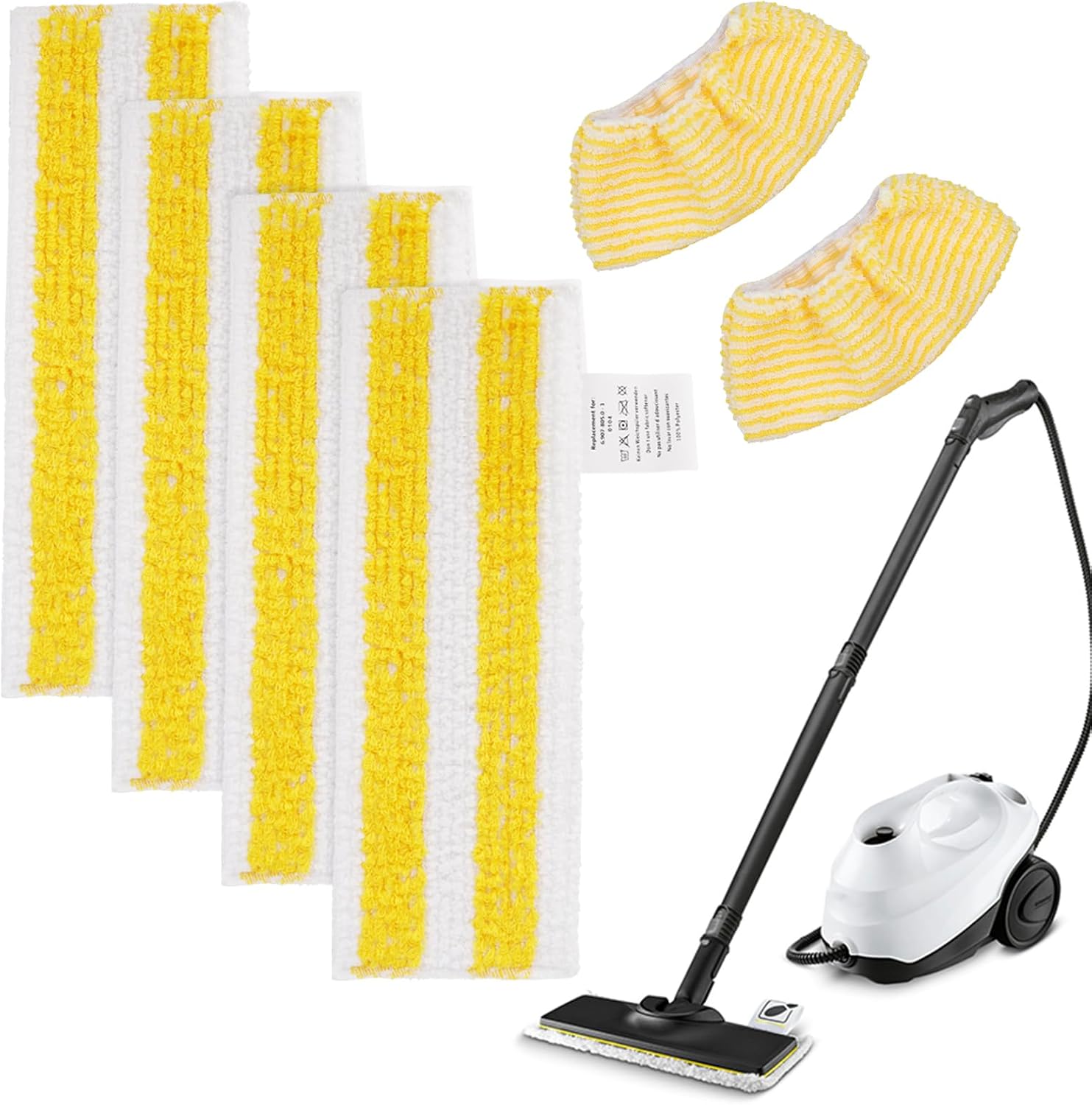 Сменные салфетки из микрофибры для паровой швабры Karcher EasyFix SC2 SC3 SC4 SC5, моющиеся, многоразовые, набор