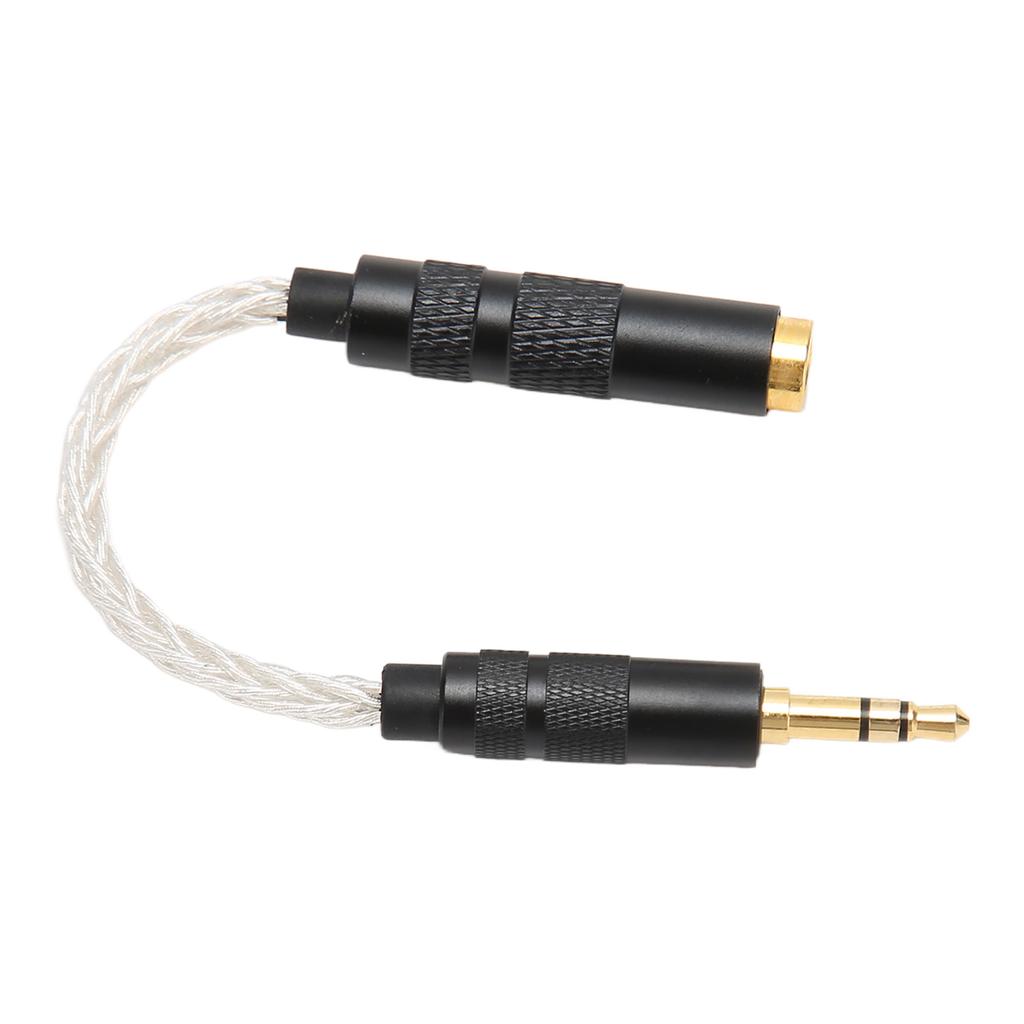 4.4mm Balanced Female To 3.5mm Stereo Male Adapter Cable Gold Plated Connectors Portable Headphone