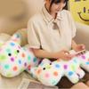 Colorful Spotted Cat Plush Toy Pillow Pp Cotton Stuffed Children Birthday Gift