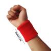 1Pcs Wrist Sweatband Tennis Sport Wristband Volleyball Gym Wrist Brace Support Sweat Band Towel Bracelet Protector 8x8cm