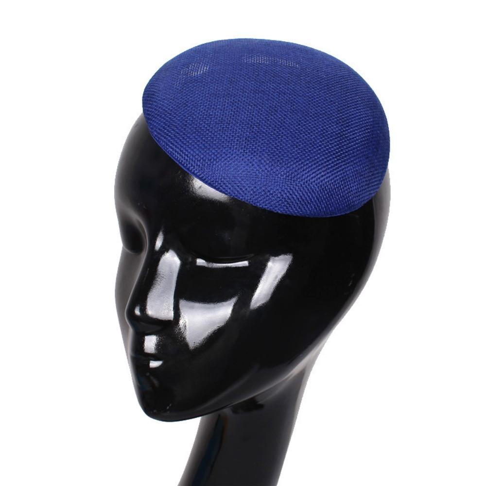 Headpiece Fascinator Base Solid Color Mesh Hat Exquisite Vintage Fascinator Hat Stage Performance