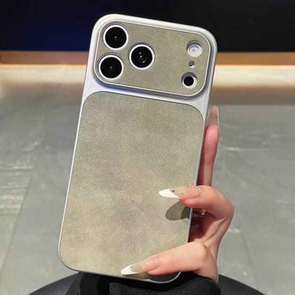 

Чехол для iPhone 17 Pro Max с текстурой замши, совместимость с окном 17 и точные вырезы для Apple 16 16