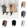 Fleece Hat Winter With Ear Guard For Men And Women Outdoor Headwear Windproof