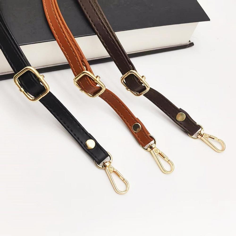 Pu Leather Bag Strap Soft Replacement Bag Handle Adjustable Shoulder Strap Adjustable Women'S Bag Strap For Diaper Bags Handbags