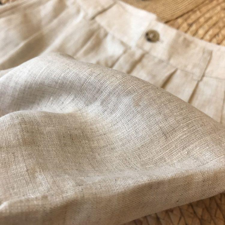 Koreanische Büroangestellte Sommer Damen Einfarbig Leinen Shorts Reißverschlusstaschen Lässig Locker Hohe Taille A-Linie Weites Bein Shorts