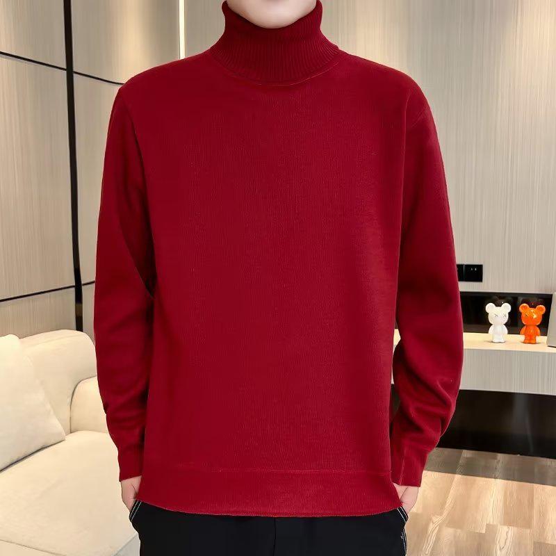 Men's Trendy High Collar Sweater for Autumn/Winter 2023