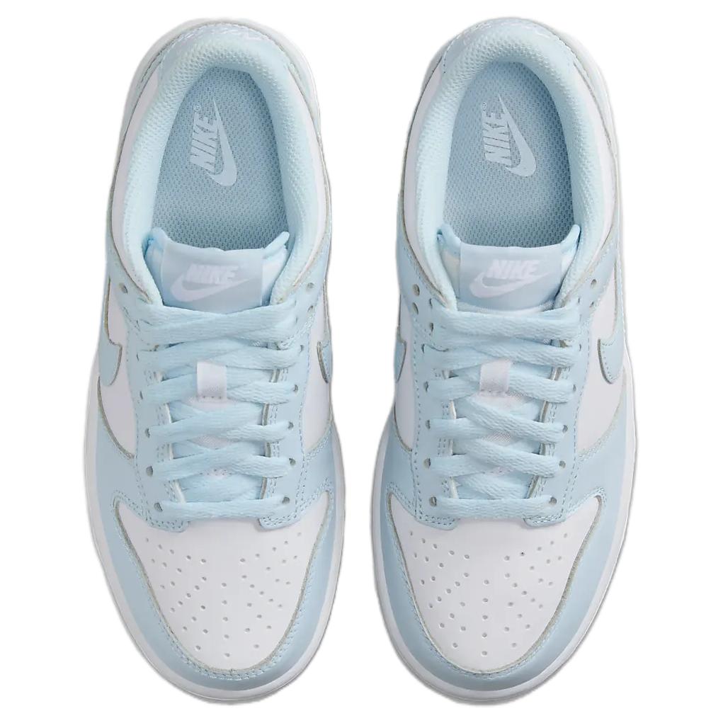 Nike Dunk Low GS Glacier Blue Bambini Sneakers Bianche FB9109-105