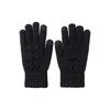 Double-layer Thickened Knitted Simple Warm and Cold-proof Outdoor Battery Car Windproof Men's Winter Riding Driving Gloves