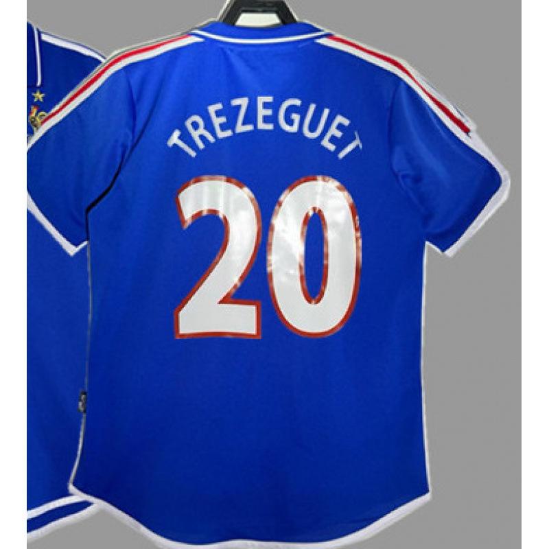 Vintage Jersey Classic Football Jersey National Team Jersey Zidane Henry Mbappe Cantona Ribery Jersey