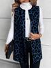2025 European and American Autumn/Winter Women's Casual Leopard Print Coat - New Fashion