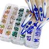 Shinny 3d Flat Diamond Glitter AB Crystal Rhinestones for Nail DIY Diamonds Stone Shaped In Box Nail Art Rhinestone Set
