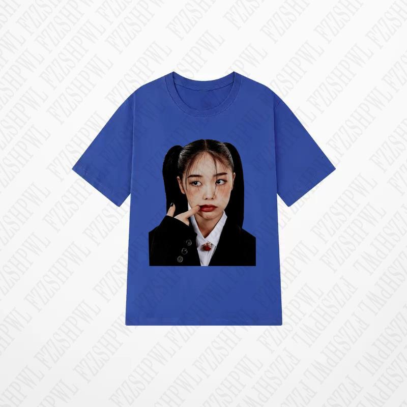 Retro Y2K Cotton Tshirt Harajuku Graphic Print Hip Hop Tee Streetwear Punk Short Sleeve Tshirt Rock Goth Casual Oversized Top