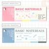30Sheets Self Adhesive Scrapbook Stickers Creative DIY Decorative Sticker  Journaling