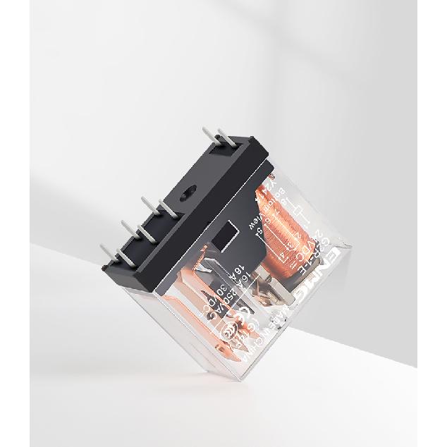 ENMG G2R-2-12VDC 24VDC Miniature Relay G2R-1-24VDC G2R-1-E 5V Flame Retardant Dustproof ABS High-Transparency Material Relays 5