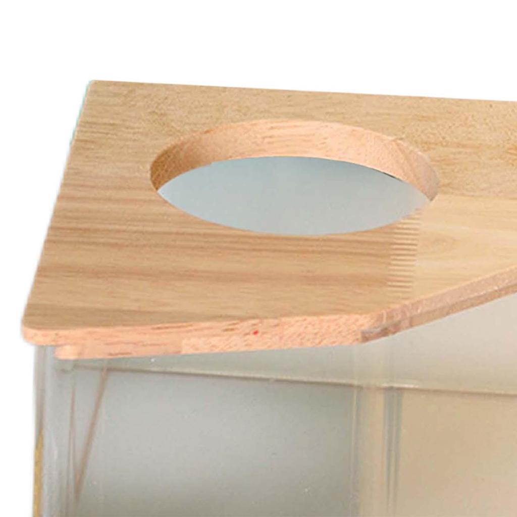 Hamster Sand Bath Box Sand Basin Digging Sand Container for Squirrels Rat