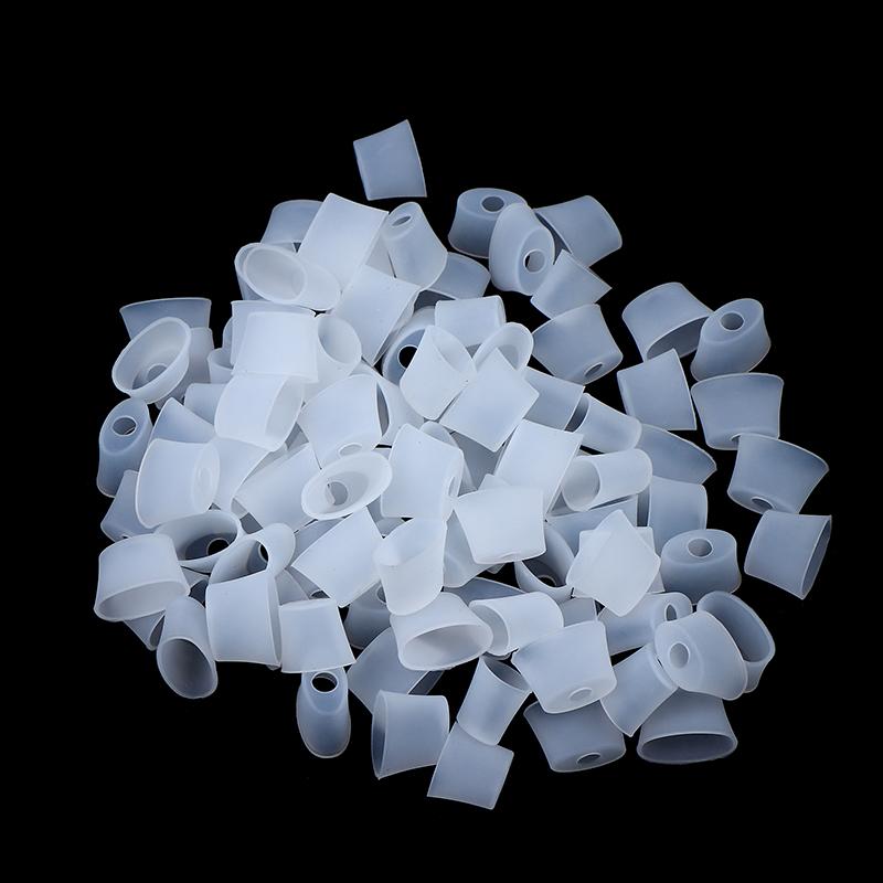 100Pcs/Lot Silicone Mouthpiece Cover Drip Tip Disposable Rubber Test Tips Cap Tester For Bc5000 Bc 5000 Puffs Box Mod Vape Pod