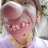 Half Face Clown Mask Funny Mask Latex Half Face Mask Dance Performance Dress Up Prank Mask