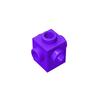 10 pezzi 4733 blocchi MOC compatibili con mattoncini modificati 1x1 con perni su tutti i lati mattoncini educativi fai-da-te all'ingrosso giocattoli per bambini