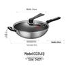 304 Stainless Steel Non-stick Wok