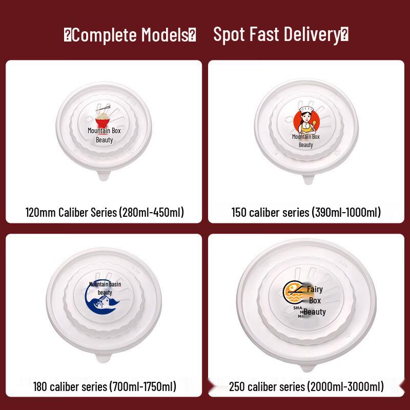 Disposable Rectangular Takeout Meal Box