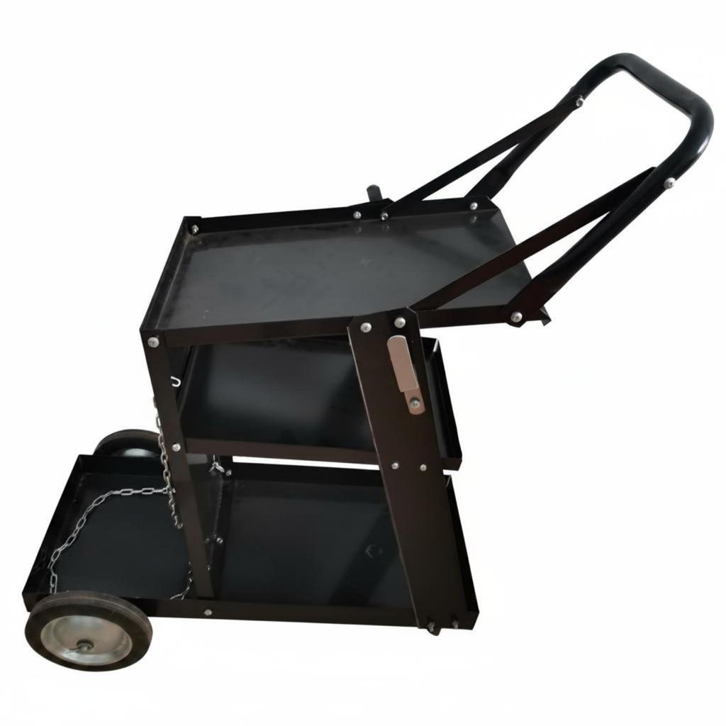Metalworking Machine Wagon Metal Frame Weld with Wheels Rust-Resistant