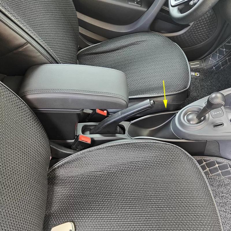 Car Center Console Armrest Storage Box Organizer Tray Car Accessories Interiors for Smart 453 Fortwo Forfour 2015-2019