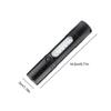 Mini Portable LED Flashlight Key Torch Camping Light Outdoor Waterproof Ultralight Fishing Hiking Emergency Lamp With Whistle
