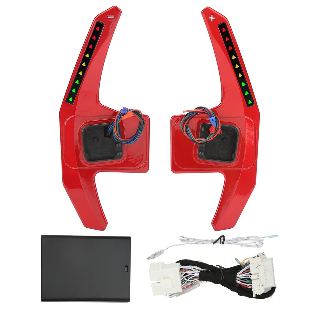 LED Paddle Shifter Extension APP Controller Replacement For A3 S3 RS3 A4 S4 RS4 B8.5 A5 S5 RS5 A6 S6 RS6 A7 S7 RS7 Red