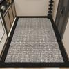 Nordic Retro Entry Door Mat Dirt Dust Scraping Wear-resistant Carpet Non-slip Entrance Door Mat