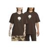 Nike SB X Yuto SS23 Skateboard Logo Print Round Neck Short Sleeve T-Shirt Unisex Tops Brown FN0670-237