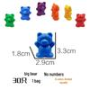 Rainbow Counting Bear Weights - Small, Medium, Large Bears Montessori Teaching Aids