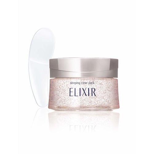 

Elixir white sleeping clear pack c 105g gel type quasi-drug face pack moisture transparency firmness whitening aging care shiseido
