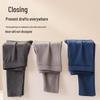 10A Anti-bacterial Anti-mite High Waist Wool Pants - Women's and Men's Autumn Winter Warm Base Layer